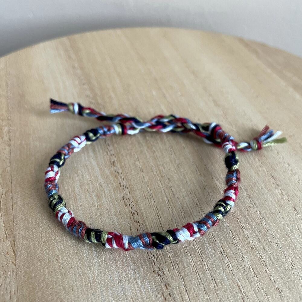 Levi Bracelet anklet trendy comfortable tie embroidery thread woven gift